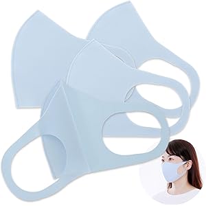 【Amazon.co.jp 限定セット】東京 西川 洗って使える マスク 4枚組 男女兼用 Mサイズ 100回洗濯OK…