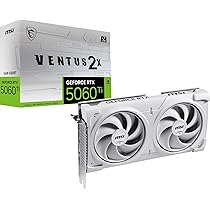 グラフィックボード・グラボ・ビデオカード Geforce RTX5060Ti 16G VENTUS 2X OC WHITE MSI GeForce RTX™ 5060 Ti 16G VENTUS 2X OC WHITE PLUS