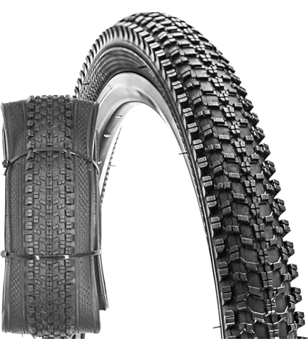 Amazon | Fincci ペア 26インチ 自転車タイヤ - 折りたたみ式 スリック