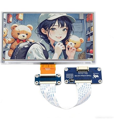 Amazon.co.jp: Waveshare 7.3インチ 6色電子ペーパーディスプレイ