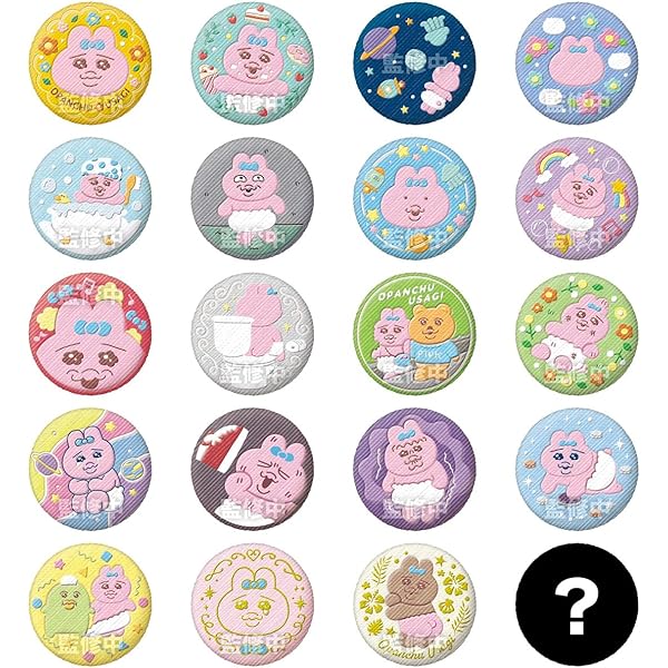 ウサギコレクション ティンバッヂ 缶バッジ 全20種 フルコンプ Amazon.co.jp: CAN BADGE COLLECTION おぱんちゅうさぎ 14個入り