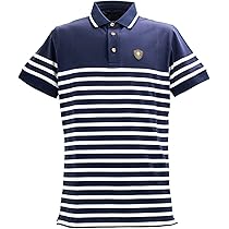 Amazon.co.jp: フェリージゴルフ ウェア メンズ ストライプポロ