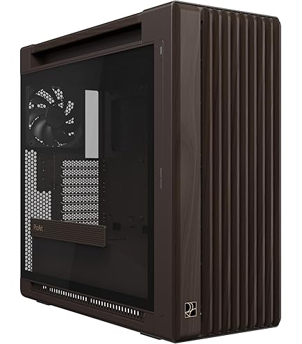 ASUS ProArt PA401 WOOD TG BK ATX ミドルタワー PCケース