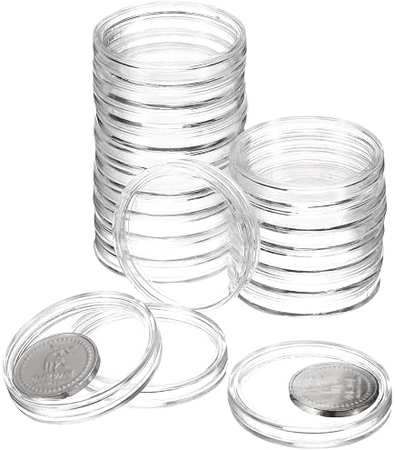 Amazon | 100枚 シルバー ドル コイン ホルダー 銀貨収納ボックス