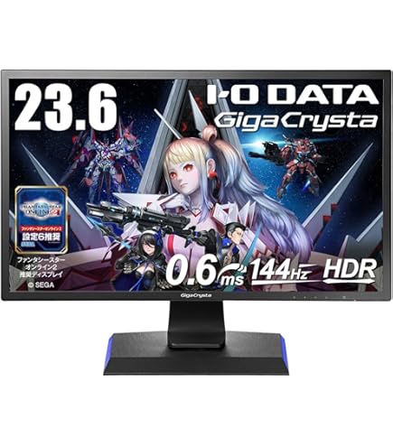 Amazon.co.jp: IODATA ゲーミングモニター 24.5インチ FHD 1080p
