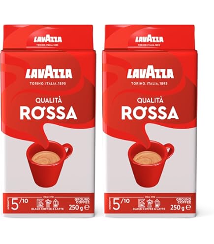 Amazon | Lavazza Original Qualita Rossa Espresso Coffee 250g
