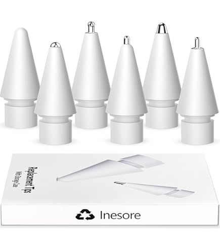 Replacement Tips for Apple Pencil Tip, Upgraded Apple Pen Tips for