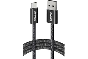 Anker Zolo USB-C & USB-A ケーブル 1.8m ブラック