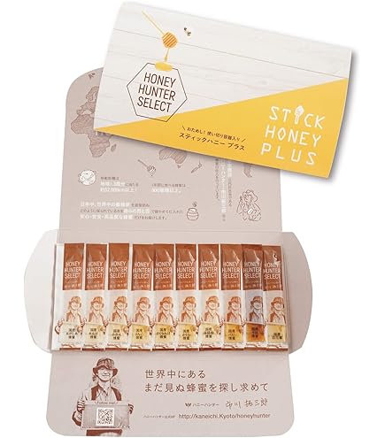 Amazon | 加藤美蜂園 サクラ印 純粋ハチミツ(ミニハネー) 15g×10本×12