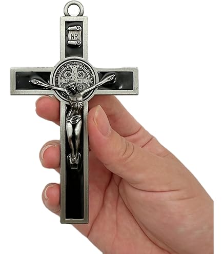 Amazon.co.jp: VINETEN 十字架 – 聖ベネディクト十字架 ウォールクロス