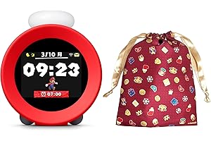 【任天堂純正品】ニンテンドーサウンドクロック Alarmo (アラーモ) 【Amazon.co.jp限定】特典 2025ホリデーギフト巾着 同梱