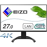 EIZO FlexScan EV2740X-BK (27型モニター/3840×2160/USB Type-C対応/ノートPC給電/疲れ目軽減/ブラック)
