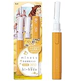 貝印 miness シェーバー bi-hada ompa L 本体 + 替刃2個付 ディズニープリンセス ベル ディズニー 音波振動 カミソリ 電動 ウブ毛 眉毛 フェイス用