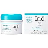 キュレル モイスチャライジング クリーム ジャー (赤ちゃんにも使えます) 単品 90グラム (x 1)