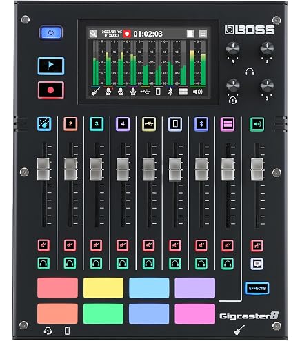 BOSS Gigcaster 5 GCS-5 配信用ミキサー オーディオIF BOSS Gigcaster 5 (GCS-5) 配信用オーディオミキサー