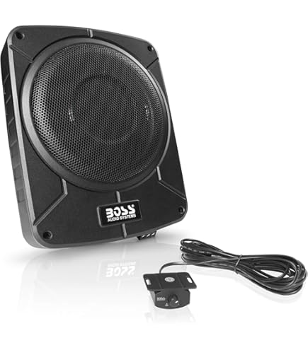 μ DiMENSiON BLACK BOX X8 サブウーファー μ-DIMENSION ミューディメンション BlackBox X8 8inch（20cm）薄型