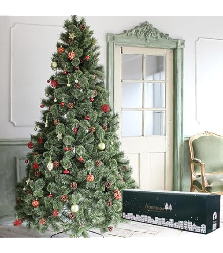クリスマスツリー　150cm 高濃密度 枝数450本 飾りもの付き Amazon.co.jp: クリスマスツリー 150cm 高濃密度 枝数450本