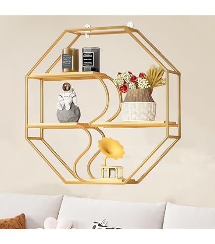 Amazon｜インダストリアル ガスパイプ メタル 3段 シェルフ（GAS PIPE