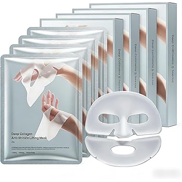 【OMILOVE♡ 】Collagen Mask 6枚入り OMILOVE♡ 】Collagen Mask 6枚入り OMILOVE♡ 様専用】Collagen Mask