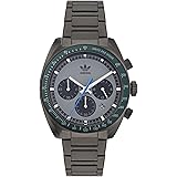 [アディダスオリジナルスウォッチ] 腕時計 EDITIONONECHRONO AOFH22007 メンズ ブラック [並行輸入品]
