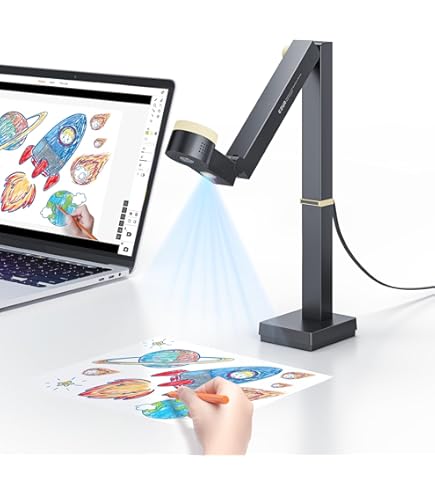 Amazon | CZUR Aura Pro ポータブルブックスキャナー A3