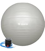 Amazon | IRONMAN CLUB(鉄人倶楽部)ヨガ ボール 65cm ブルー IMC-32