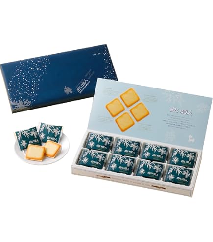 Amazon | 白い恋人（ホワイト）12枚入 | 石屋製菓 | チョコレート 通販