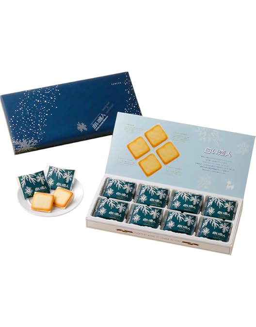 Amazon | 白い恋人 ホワイト 24枚入り × 15枚 | 石屋製菓