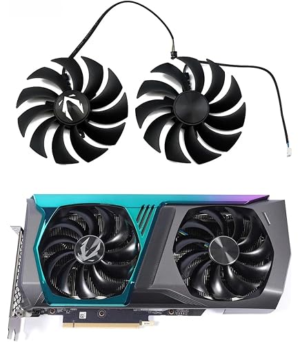 Amazon.co.jp: 89mm 4ピン GA92S2U 冷却ファン ZOTAC GeForce RTX 3070