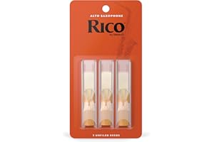 Rico Alto Sax Reeds, Strength 2.0, 3-pack