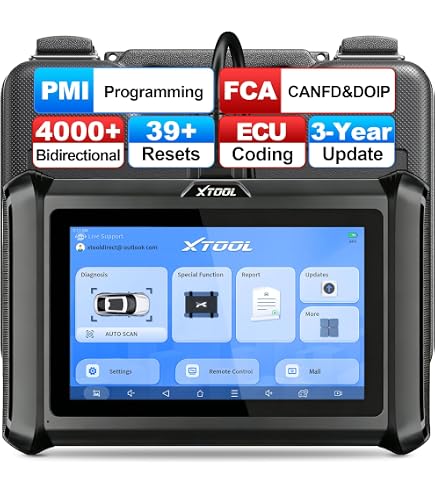 Amazon.co.jp: XTOOL D7W OBD2 スキャナー診断ツール ワイヤレス双方向