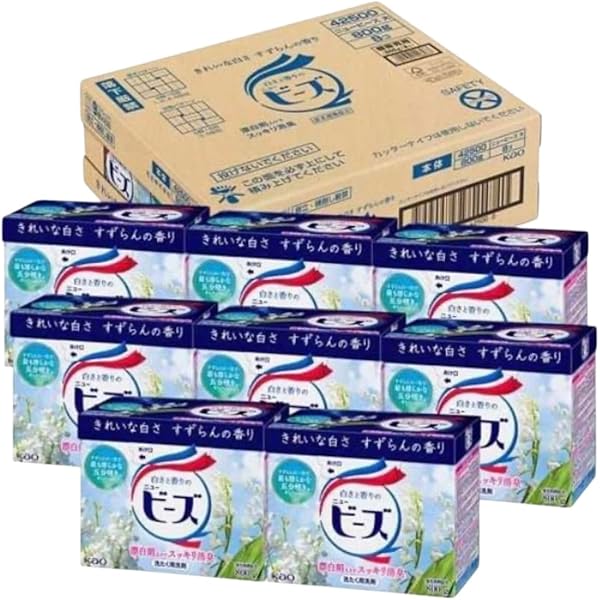 Amazon.co.jp: ニュービーズ 【ケース販売】 洗濯洗剤 粉末 800g×8個