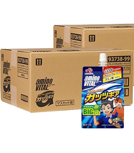 Amazon.co.jp: 味の素 アミノバイタル ゼリードリンク ガッツギア