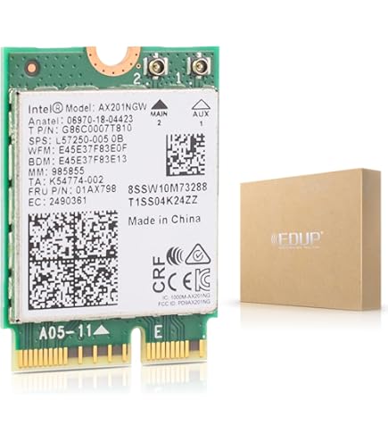 Intel 9560NGW 無線LAN Wifi カード10個セット Amazon.com: Intel 9560NGW Wireless-AC 9560 802.11AC WLAN PCI