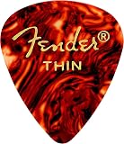Fender ピック 451 Shape, Shell, Thin (12 Count)