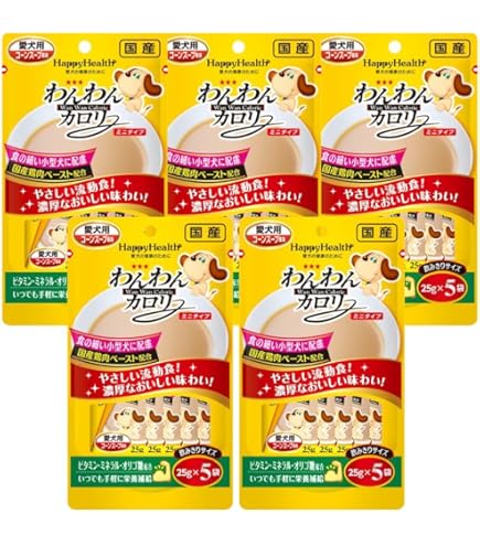 Amazon.co.jp: わんわんカロリー ミニタイプ5袋パック おまとめセット