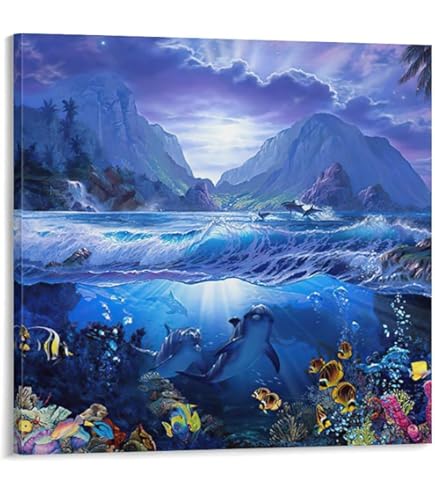 Amazon.co.jp: ポスター クリスチャン ラッセン Harmony (foil