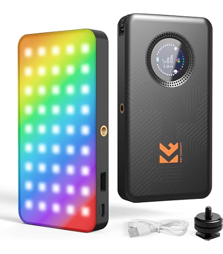 Amazon | ZHIYUN FIVERAY M20C RGB撮影用ライト 500K～10000K 小型 20W