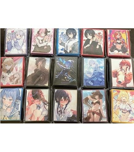 【大量・同人多め】キャラクタースリーブ・プレイマット まとめ売り約80点セット Amazon.co.jp: 同人 サプライ 福袋 スリーブ 6個プレイマット2枚セット