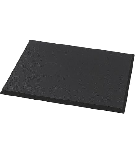 Amazon | 八幡ねじ 疲労軽減マット ブラック 900X450 1枚入り | 床 Amazon | 八幡ねじ 疲労軽減マット ブラック 900X450 1枚入り | 床