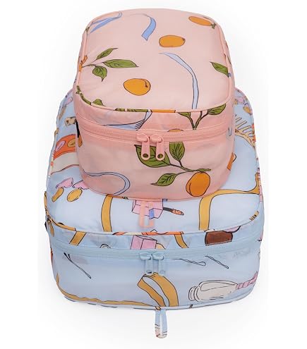 Amazon.co.jp: BAGGUパッキングキューブセット。, レオパード, 12.8 