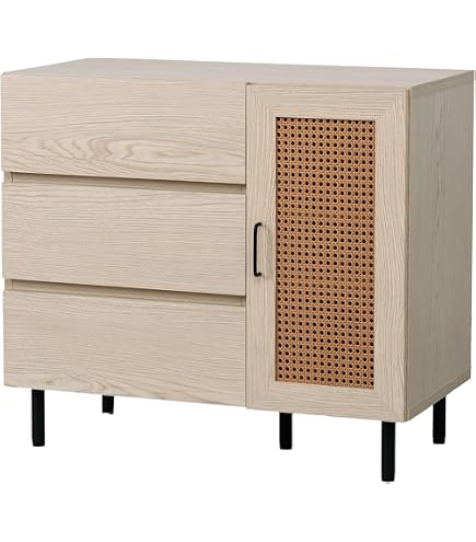 Amazon｜籐チェスト ラタン 籐家具 引き出し9杯タイプ 55センチ幅 収納