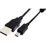 OLYMPUS (オリンパス) USBケーブル デジタルカメラ用 CB-USB8 互換 ミニ12ピン平型 パソコン接続用 オーディオファン 1本