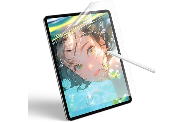 NIMASO ペーパーライクフィルム iPad Air11 M4 2026用/ iPad Air 11 M3 第7世代 2025用/ air 11インチ M2 第6世代 2024用 アンチグレア 反射低減 位置決めガイド付き 指紋防止 保護フイルム 紙のような描き心地 アイパッド エアー8/エアー7/エアー6対応 DTB25H1925