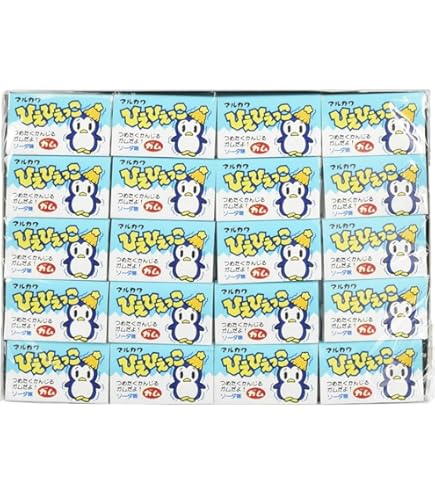 Amazon.co.jp: 変化系のおもしろ駄菓子 マルカワ 青べー緑べーガム（20