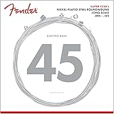 Fender エレキベース弦 7250 Bass Strings, Nickel Plated Steel, Long Scale, 7250-5M .045-.125