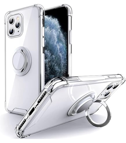 iPhone 11pro 透明カバー付き Amazon.co.jp: WOYSOBA 適合 iPhone 11 Pro ケース リング付き クリア