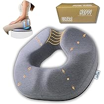 Amazon.co.jp: 低反発 円座クッション 椅子 座布団 お尻が痛く