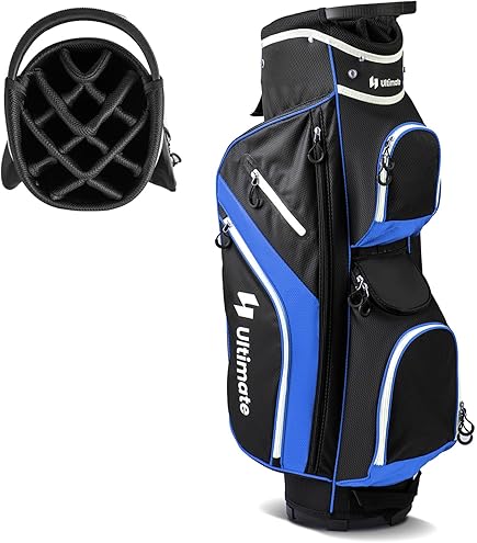 Callaway CRT Sunset BLK Fairway 23 Caddy Golf Bag - 9.0 Type, 47 Inches, 4.7 Lbs, 4 Divisions, Black Men's Stand Bag