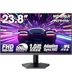 Amazon.co.jp: KOORUI ゲーミングモニター 24インチ 200Hz フルHD
